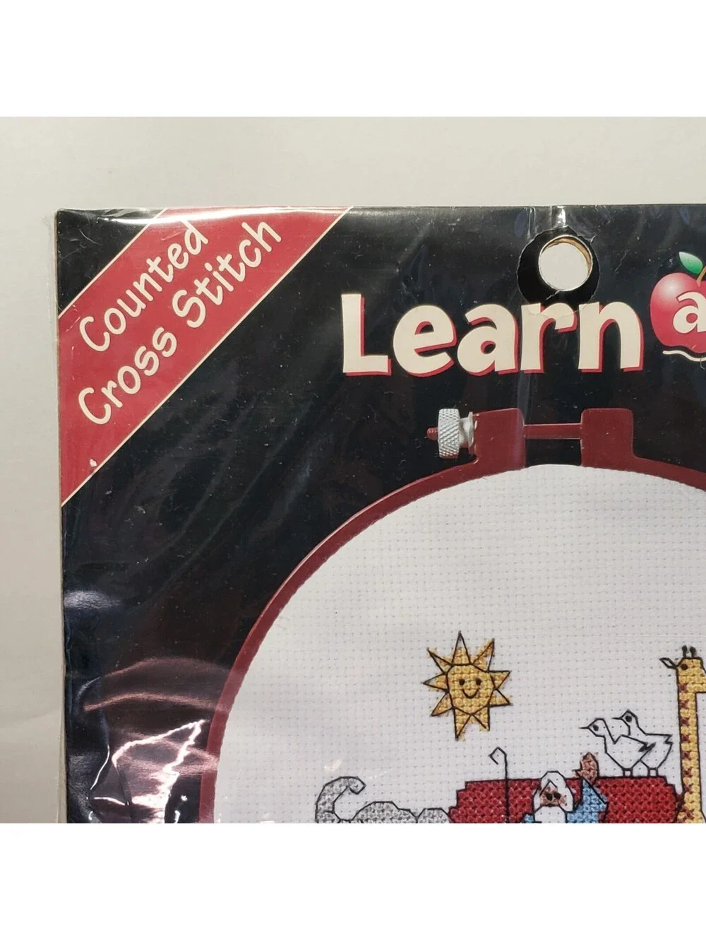 Dimensions Learn A Craft Counted Cross Stitch Noah's Ark Simple Quick NEW 72316